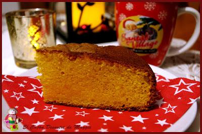 BIZCOCHO DE ZANAHORIA CON CHOCOLATE EN TAZÓN