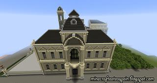 Réplica Minecraft del Ayuntamiento de Donosti, España.