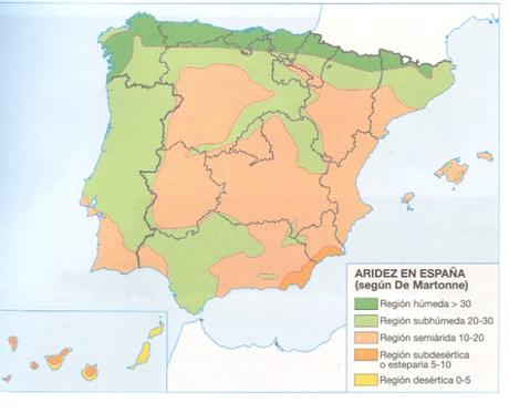 ELEMENTOS DEL CLIMA ( y VI): EVAPORACIÓN, AVAPOTRANSPIRACIÓN Y ARIDEZ