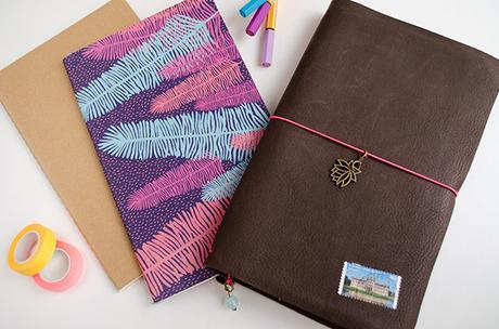 Cómo sujetar cuadernos en tu Traveler’s Notebook
