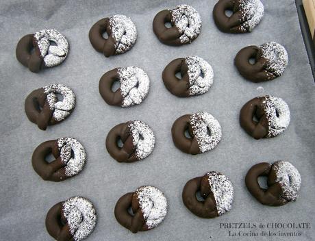 Pretzels de Chocolate
