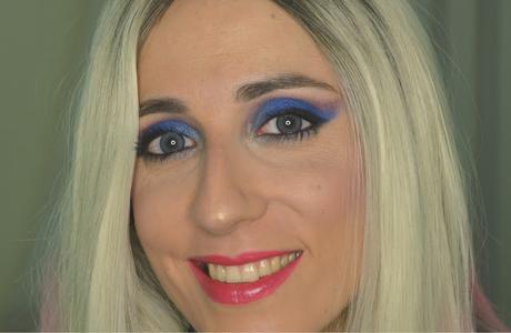 Maquillaje Festivo: Rosa, Plata y Azul // Party Makeup: Pink, Silver and Blue