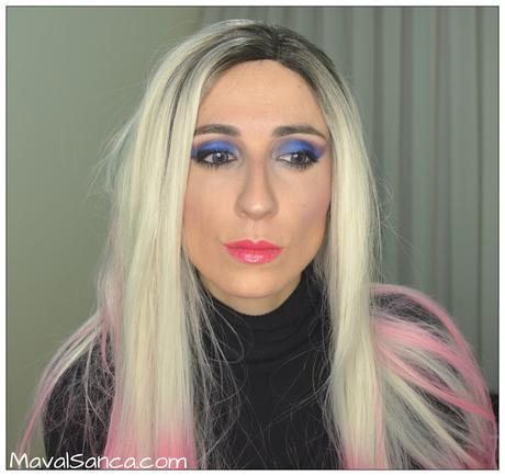 Maquillaje Festivo: Rosa, Plata y Azul // Party Makeup: Pink, Silver and Blue