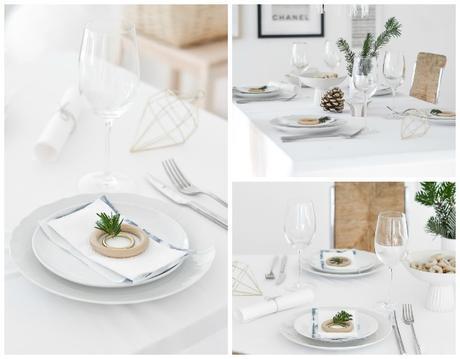 7 Mesas de Navidad estilo natural