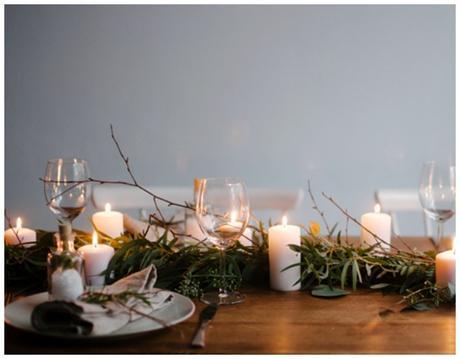 7 Mesas de Navidad estilo natural