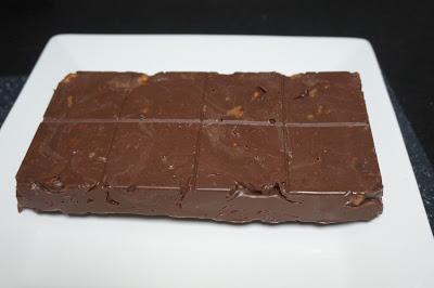 Turrón de chocolate y conguitos