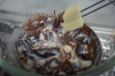 Turrón de chocolate y conguitos