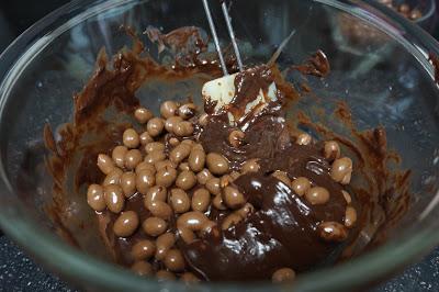 Turrón de chocolate y conguitos