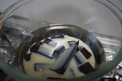 Turrón de chocolate y conguitos
