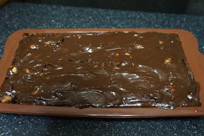 Turrón de chocolate y conguitos