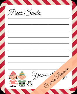 Carta a Papa Noel . Imprimibles.