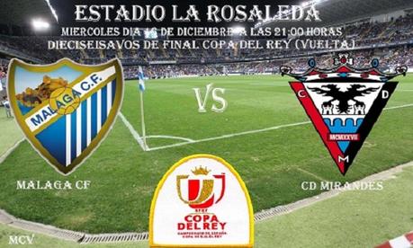MALAGA CF vs CD MIRANDES