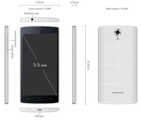 Everbuying: HOMTOM HT7, sorprendente phablet por sólo $39.99 Everbuying: HOMTOM HT7, sorprendente phablet por sólo $39.99