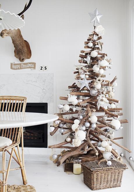 Arbol Navidad de madera: Una manera diferente de decorar. Arbol Navidad de madera: Una manera diferente de decorar.