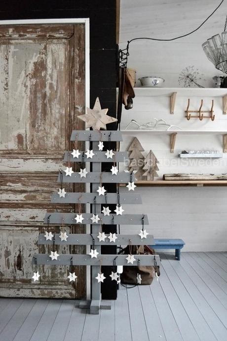 Arbol Navidad de madera: Una manera diferente de decorar. Arbol Navidad de madera: Una manera diferente de decorar.