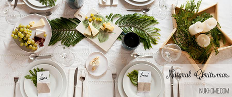 Cómo decorar tu mesa para estas Navidades: tonos verdes