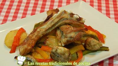 Receta económica de cordero al horno