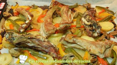 Receta económica de cordero al horno