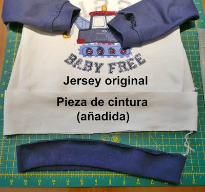 Cómo ensanchar un jersey de niño