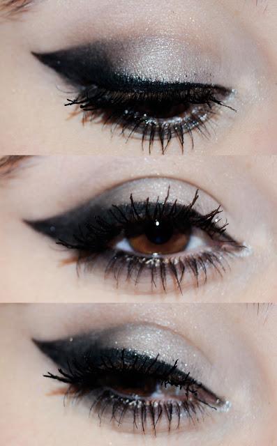 Maquillaje para Nochevieja ~ ¡Potentes ojos de gata! & Manicura