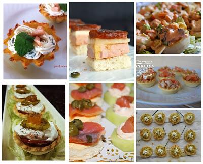 Canapés de fiesta