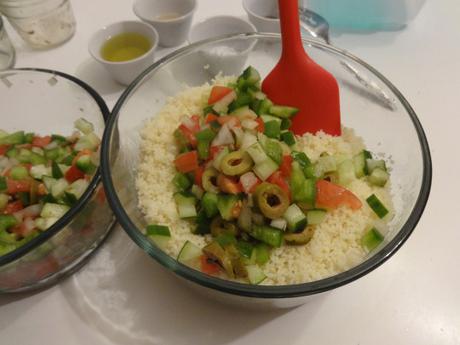 SALADE DE COUSCOUS / COUSCOUS SALAD / ENSALADA DE CUSCÚS