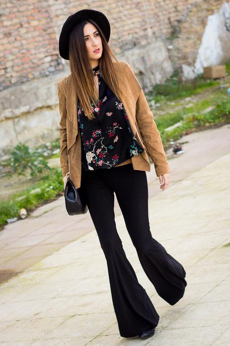 halter floral top