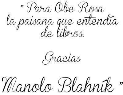 La tarde que conocí a Manolo Blahník
