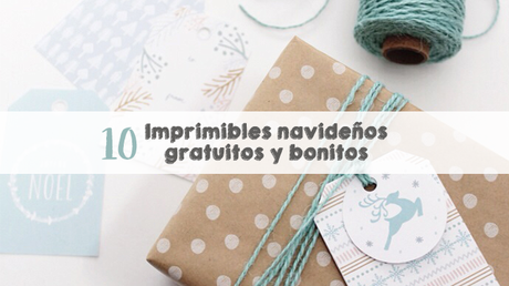 10 Imprimibles gratuitos Navideños