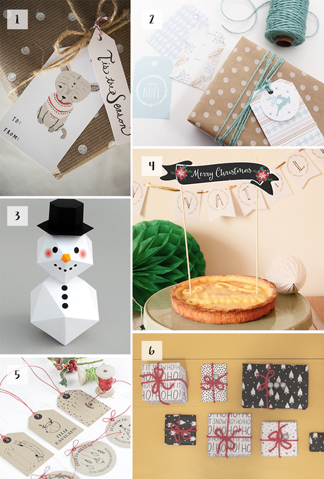 10 Imprimibles gratuitos Navideños