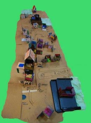 Mi casa, La ciudad ( construcción y dibujo de la ciudad ) Taller de Arquitectura para niños/as