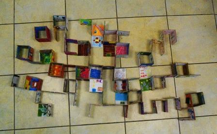 Mi casa, La ciudad ( construcción y dibujo de la ciudad ) Taller de Arquitectura para niños/as