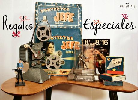 Si quieres ser original estas fiestas regala objetos con personalidad, haz regalos especiales, compra objetos antiguos y vintage