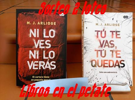 Suertud@s del sorteo de dos packs de libros de M.J. Arlidge