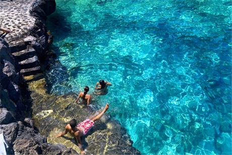 Charco Azul, La Palma