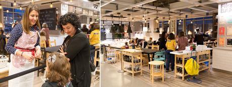 Taller de servilleteros navideños en Ikea - Parte 2