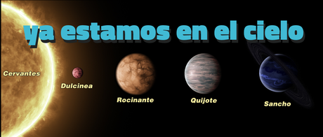 ¡Cervantes ya está en el cielo!