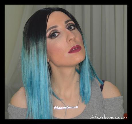Maquillaje Festivo: Cuenca marcada y Glitter // Party Makeup: Cut Crease and Glitter