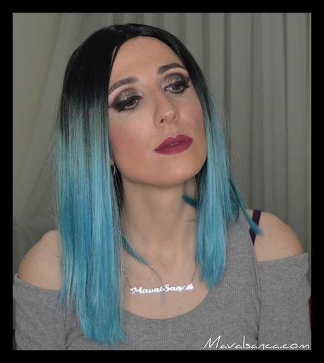 Maquillaje Festivo: Cuenca marcada y Glitter // Party Makeup: Cut Crease and Glitter