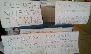 Santiago Cubillas: CUERPO MÉDICO QUIERE UN DIRECTOR A SU MEDIDA Y CONVENIENCIA...