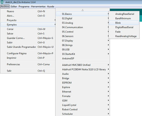 Añadiendo las librerías