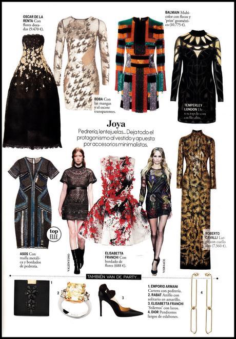 El rincón de ELLE: los must, accesorios, maquillaje, estilismos para la última noche del año