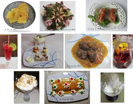 Menú 1, platos sencillos, para vestir tu mesa de fiesta