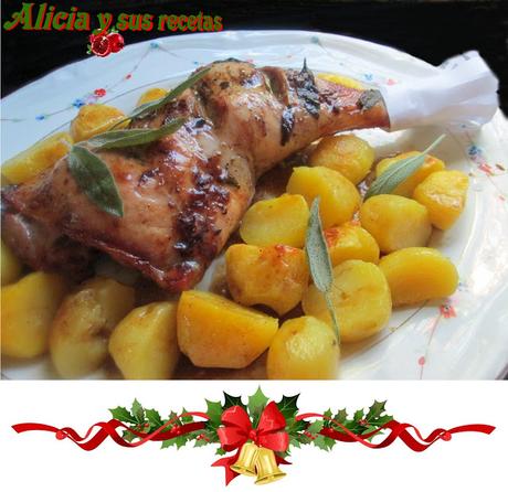 MUSLO DE PAVO AL HORNO