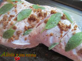 MUSLO DE PAVO AL HORNO