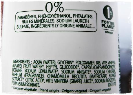 Agua micelar de Caudalie. Desmaquilla rostro y ojos con un solo producto