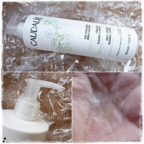 Agua micelar de Caudalie. Desmaquilla rostro y ojos con un solo producto