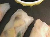 Rollitos vietnamitas verduras pollo
