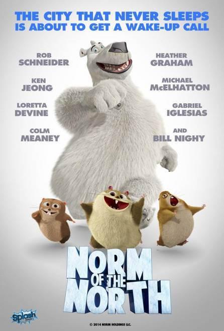 Tráiler y afiche de Norm y los Invencibles. Estreno en Chile, 4 de febrero de 2016