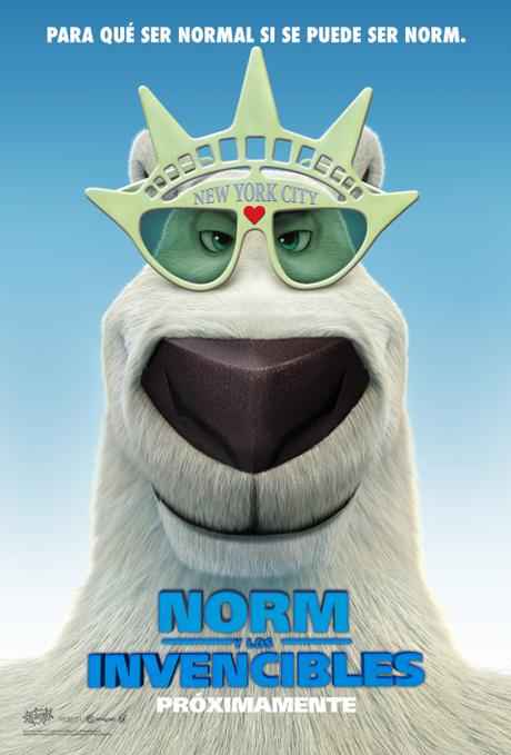Tráiler y afiche de Norm y los Invencibles. Estreno en Chile, 4 de febrero de 2016